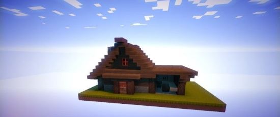 Уютный дом Карта для Minecraft 1.8.4/1.8.3/1.8/1.7.10