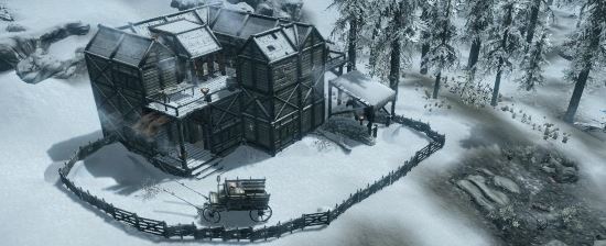 Зимний дом v 1.0 для Skyrim