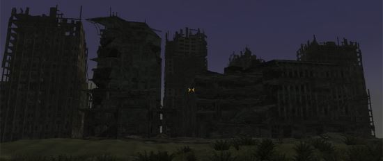Пак разрушенных домов v 1.0 для Fallout: New Vegas