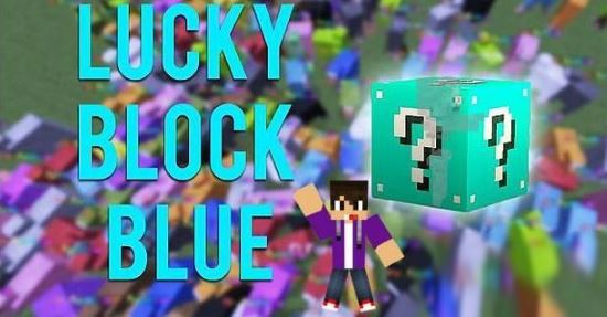 Синий блок удачи мод для Minecraft PE 0.11.0/0.10.5/0.10.4