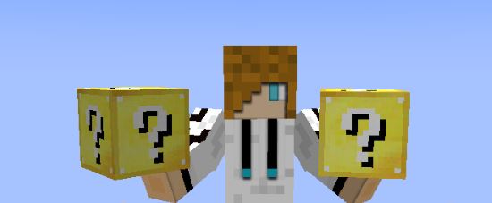 Lucky Blocks мод для Minecraft PE 0.11.0/0.10.5/0.10.4