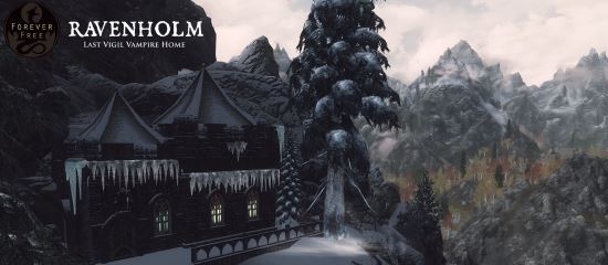 Ravenholm - Vampire House / Рэйвенхолм. Приют вампира v 1.2 для Skyrim