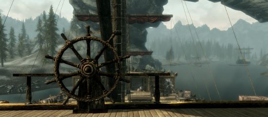 Отображение корабля Катария для TES V: Skyrim