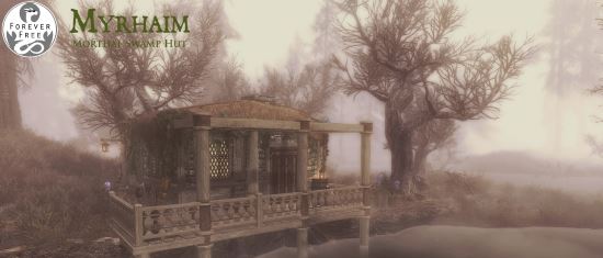 Myrheim - Tiny Swamp House / Мирхейм. Домик на болотах v 1.01 для TES V: Skyrim