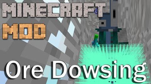 Мод Ore Dowsing для Minecraft 1.7.10