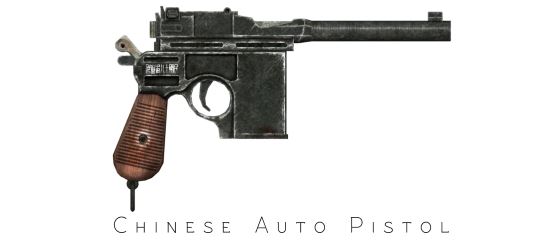 Китайский Автоматический Пистолет | Chinese Аutomatic Рistol v 1.0 для Fallout 3