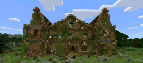 Заброшенный дом Карта для Minecraft PE 0.11.1/0.11.0/0.10.5