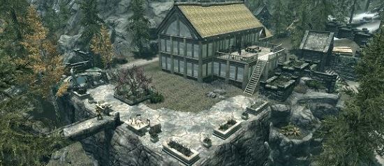 Lakeview Manor Overhaul ENG_RUS - дом для Skyrim