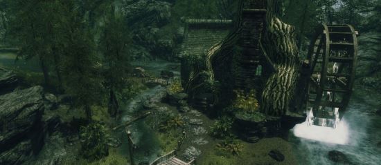 RealitySpectres House Mod Series- Briars End - дом для Skyrim