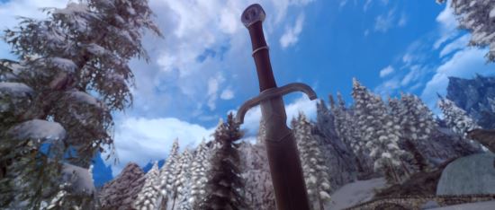 Wraith - A New Sword / Призрак - новый меч v 1.0 для Skyrim