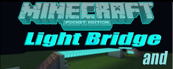 Светящиеся двери и мост мод для Minecraft PE 0.11.1/0.11.0/0.10.5