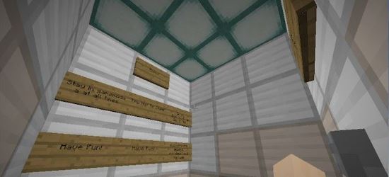 Беги от лавы Карта для Minecraft 1.8.4/1.8.3/1.8/1.7.10