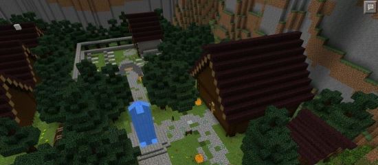 Сказка о Херобрине Карта на прохождение для Minecraft PE 0.11.1/0.11.0/0.10.5