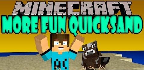 Мод More Fun Quicksand для Minecraft 1.7.10
