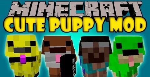 Мод Cute Puppy для Minecraft 1.7.10