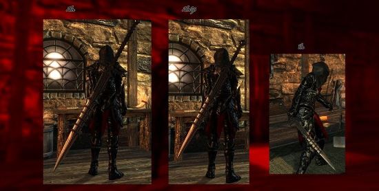 Liliths Harbinger - Custom Sword and Greatsword - оружие для Skyrim
