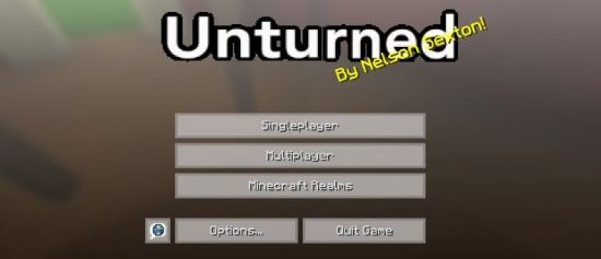 Unturned Non Ресурс пак для Minecraft 1.8.7/1.8.6/1.8.3/1.8/1.7.10/1.7.2