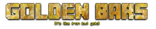 Мод Golden Bars - Золотые слитки для Minecraft 1.7.10