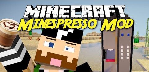 Мод Minespresso - Эспрессо-автомат для Minecraft 1.7.10/1.6.4