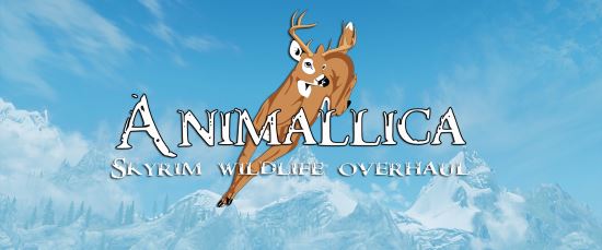 Анималлика - дикие животные Скайрима \ Animallica - Skyrim Wildlife Overhaul v 1.2 для Skyrim