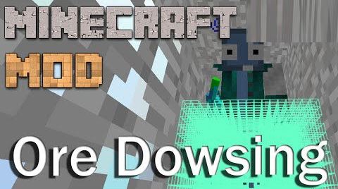Мод Ore Dowsing - Сканер руды для Minecraft 1.7.10