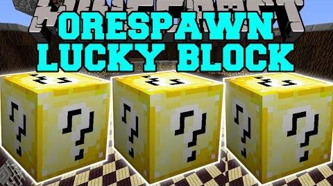 Мод Lucky Block Orespawn - Новый блок удачи для Minecraft 1.7.10