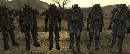 Female Power Armor Pack / Женственная Силовая броня v 3b для Fallout: New Vegas