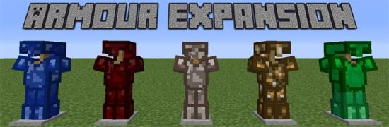 Мод Armour Expansion - Новая броня в Minecraft 1.8