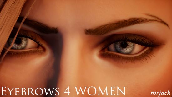 Eyebrows 4 Women and Katherine Face Texture v 1.0 для Dragon Age: Inquisition