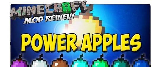 Мод Power Apples by Lothrazar для Minecraft 1.8