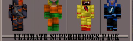 Супергерои мод для Майнкрафт ПЕ 0.11.2/0.11.1 на Андроид