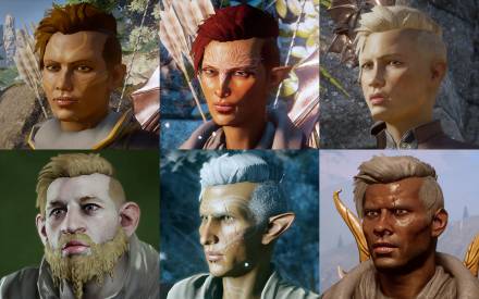 Assorted Hairstyles v 1.0 для Dragon Age: Inquisition