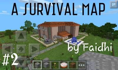 FaiDhi Карта на выживание для Minecraft PE 0.11.2/0.11.1/0.11.0