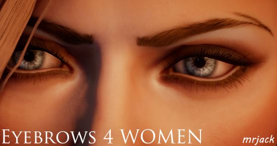 Eyebrows 4 Women and Katherine Face Texture v 1.0 для Dragon Age: Inquisition