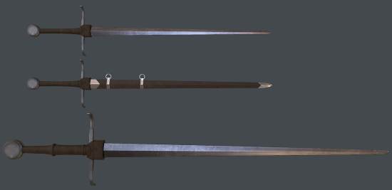 Albion Swords - The Cluny v 1.0 для Skyrim