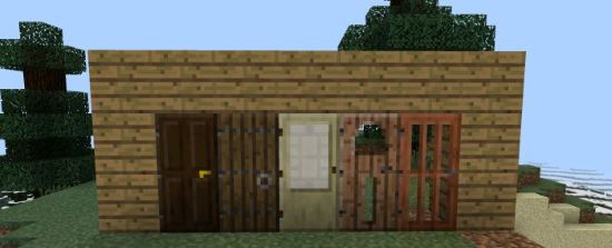 Мод Doors для Minecraft PE 0.12.1/0.12.0