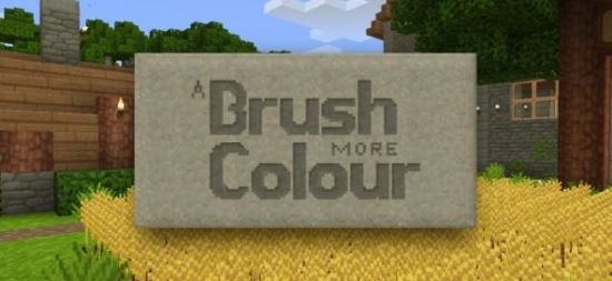 A Brush More Colour ресурс пак для Minecraft 1.8.8/1.8.7/1.8