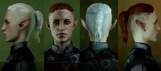Undercut Ponytail Complete Replacement MF v 2.0 для Dragon Age: Inquisition