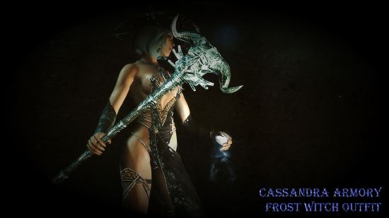 Cassandra Frost Witch Outfit v 1.0 для TES V: Skyrim