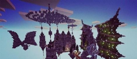 Карта Королевство дракона для Minecraft PE 0.12.1/0.11.1