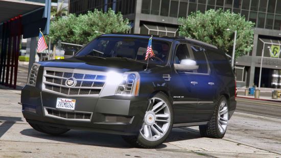 2012 Cadillac Escalade ESV для GTA 5