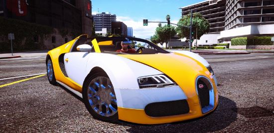 Bugatti Veyron — Grand Sport для GTA 5