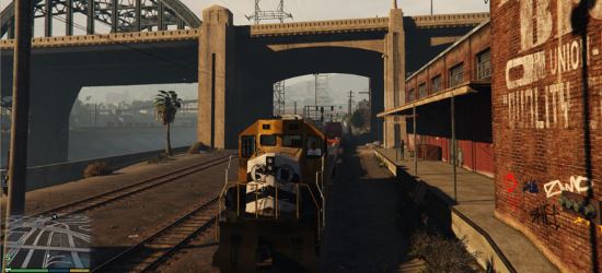 Train Driver — управление поездом для GTA 5