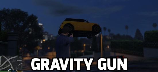 Gravity Gun v 1.5 для GTA 5