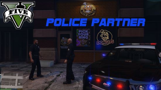 Police Partner партнер полиции, вызов копов для GTA 5