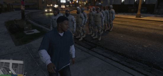 Personal Army персональная гвардия для GTA 5