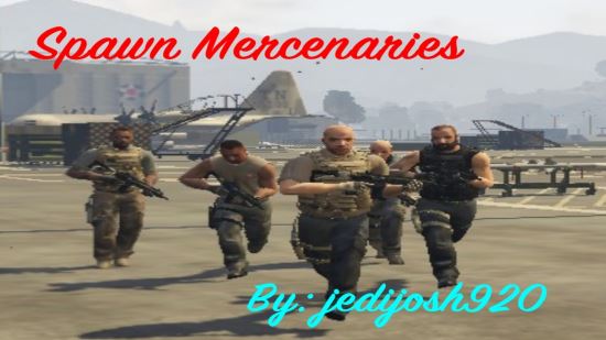 Spawn Mercenaries для GTA 5