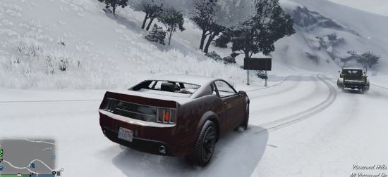Снег в GTA Online на PC