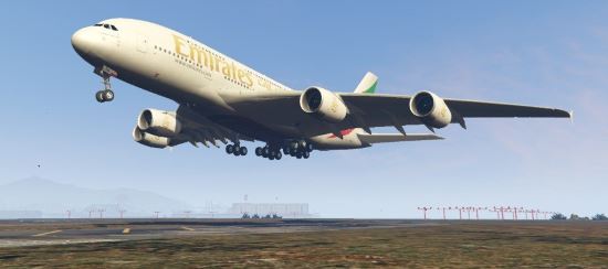 Airbus A380-800 для GTA 5