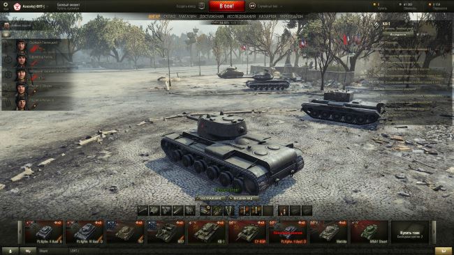 Новый ангар "День победы" для World of Tanks 0.9.10